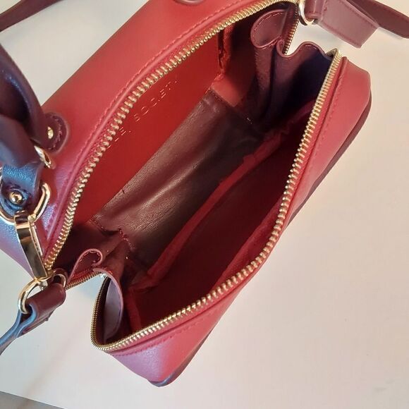 Sole Society Crossbody bag Maroon with bow - Picture 6 of 12